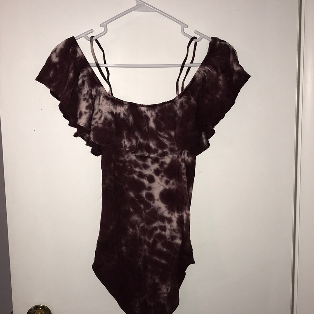 Tie dye body suit